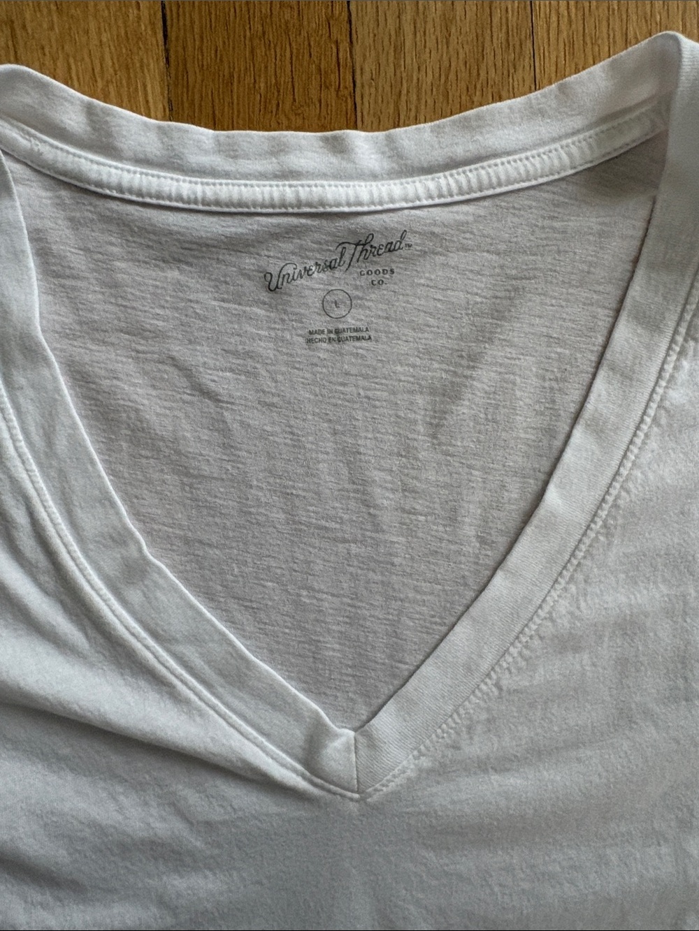 Universal Thread V-Neck T-shirts, 1 Light Blue & 3 White. Buy 3 get 1 FREE! - Picture 16 of 16